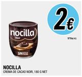 Oferta de Crema de cacao Nocilla por 2€ en BM Supermercados