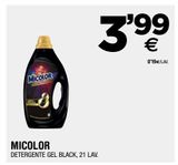 Oferta de Detergente gel Micolor por 3,99€ en BM Supermercados