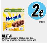 Oferta de Barritas de cereales Nestlé por 2€ en BM Supermercados