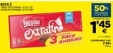 Oferta de Chocolate Nestlé por 2,89€ en BM Supermercados