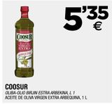 Oferta de Aceite de oliva virgen extra Coosur por 5,35€ en BM Supermercados