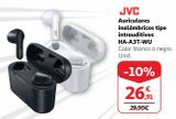 Oferta de Auriculares inalámbricos JVC por 26,91€ en Alcampo