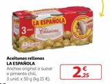 Oferta de Aceitunas rellenas La Española por 2,25€ en Alcampo