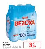 Oferta de Agua Bezoya por 3,29€ en Alcampo