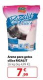 Oferta de Arena para gatos por 7,99€ en Alcampo