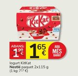 Oferta de Yogur Nestlé por 1,65€ en Consum