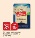 Oferta de Queso semicurado García Baquero por 3€ en Consum