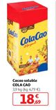 Oferta de Cacao soluble Cola Cao por 18,69€ en Alcampo