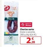 Oferta de Chorizo alcampo por 2,28€ en Alcampo