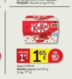 Oferta de Jogurt Kakat  Nestlé paquet 2x115g 177  ABANS: 65 ARA €MES  en Supermercados Charter