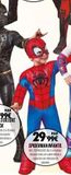 Oferta de P.V.P.  29.99€  SPIDERMAN INFANTIL Ret 702740/5/XS (De 3 a 4 anos) Incluye traje con cubre botas y capucha con máscara de espuma  por 2999€ en DRIM