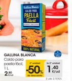 Oferta de Caldo de paella Gallina Blanca por 2,8€ en Eroski
