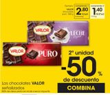 Oferta de VALOR Chocolate puro 300 g por 2,8€ en Eroski