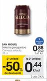 Oferta de SAN MIGUEL Cerveza selecta 0,33 L por 0,88€ en Eroski