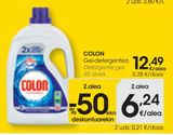 Oferta de COLON Detergente gel 45 dosis por 12,49€ en Eroski
