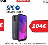 Oferta de SPC  SMART PRO 2  104€  MÓVIL SPC PRO 2 6.1" HD+ 3GB 32GB ANDROID 11  por 104€ en Microsshop