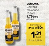 Oferta de Cerveza con tequila Corona por 1,75€ en Autoservicios Familia