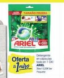 Oferta de Detergente en cápsulas Ariel en Supermercados Plaza