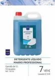 Oferta de Detergente líquido makro en Makro