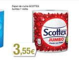 Oferta de Paper de cuina SCOTTEX Jumbo 1 rotlle  Scottex  JUMBO  Puede con TODO  en Supermercats Jespac
