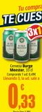 Oferta de Cerveza Burge Meester por 0,49€ en Unide Market