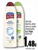 Oferta de Gel de ducha aloe vera o sales minerales La Toja por 1,48€ en Unide Market