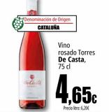 Oferta de Vino rosado Torres De casta por 4,65€ en Unide Market
