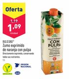 Oferta de Zumo de naranja Rio d'Oro por 1,09€ en ALDI