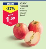 Oferta de Manzanas por 1,59€ en ALDI
