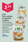 Oferta de Pasta ecológica gutbio por 2,29€ en ALDI