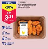 Oferta de Alas de pollo por 3,21€ en ALDI