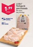 Oferta de Pechuga de pavo por 1,99€ en ALDI