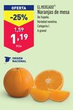 Oferta de Naranjas de mesa por 1,19€ en ALDI