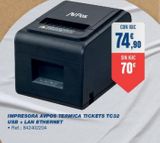 Oferta de Impresoras por 74,9€ en Bureau Vallée