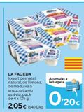 Oferta de Yogur desnatado con frutas La Fageda por 2,05€ en Caprabo
