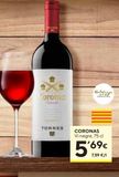 Oferta de CORONAS Vino tinto D.O. Catalunya crianza 0,75l por 5,69€ en Caprabo