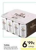 Oferta de Cerveza TURIA por 6,99€ en Caprabo