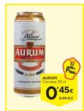 Oferta de Cerveza Aurum por 0,45€ en Caprabo
