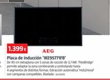Oferta de Placa de inducción AEG por 1399€ en BAUHAUS
