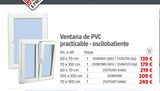 Oferta de Ventana de PVC por 139€ en BAUHAUS