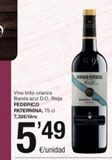 Oferta de Vino tinto  en SPAR Fragadis