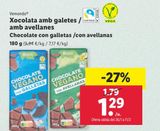 Oferta de Chocolate Vemondo por 1,29€ en Lidl