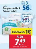 Oferta de Pañales Lupilu por 7,49€ en Lidl