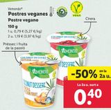 Oferta de Postre vegano por 0,79€ en Lidl