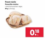 Oferta de Pan rústico por 0,18€ en Lidl