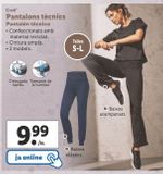 Oferta de Pantalones Crivit por 9,99€ en Lidl