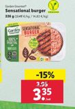 Oferta de Hamburguesas vegetales Garden Gourmet por 3,35€ en Lidl