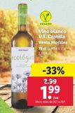 Oferta de Vino blanco V.T Castilla Venta Morales por 1,99€ en Lidl