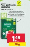 Oferta de Agar gelificante ecológico por 1,49€ en Lidl