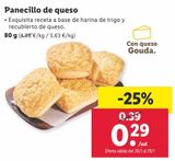 Oferta de Panecillo de queso por 0,29€ en Lidl
